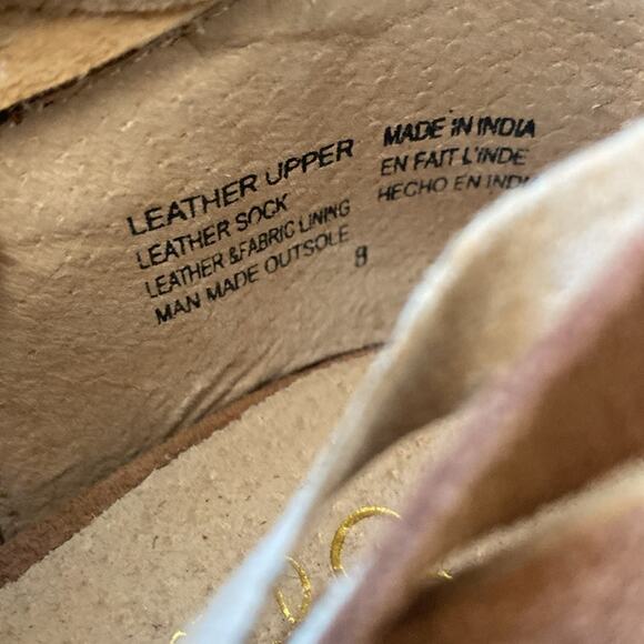 Seychelles women’s size 8 taupe suede lantern embroidered western boho booties - Picture 9 of 9